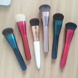 Multi-Foundation makeup brush round top single cosmetic traceess brush Ideal for creamy powdery or liquid foundation