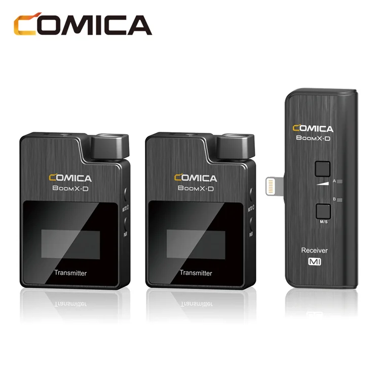 COMICA BoomX-D MI2  2.4G Digital 1-Trigger-2 Wireless Microphone