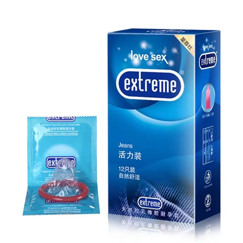 Direct Sales Condom Oem Long Lasting logo Printed New Type Male Packaging Customized