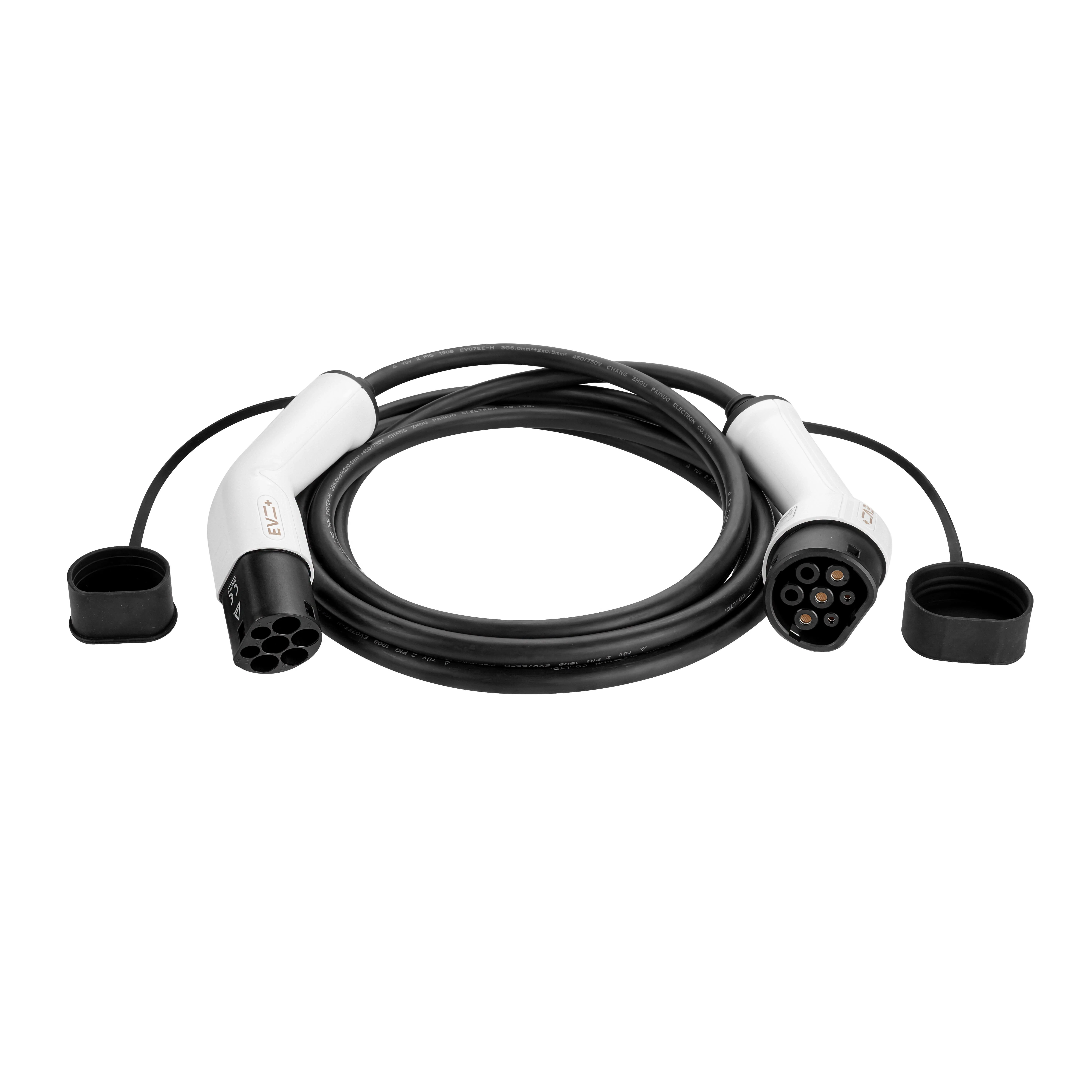 
32A 1 Phase Type 2 to Type 2 EV Charging Cable 