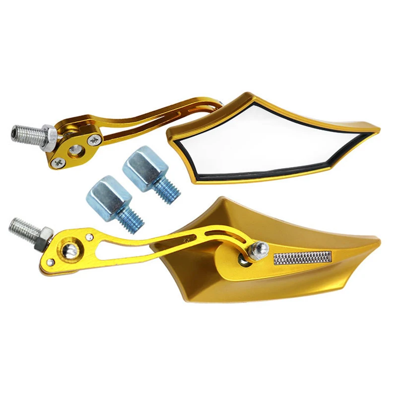 Universal Moto Mirrors Wholesale High Quality CNC Aluminum Motorcycle Rearview Rear View Side Mirror