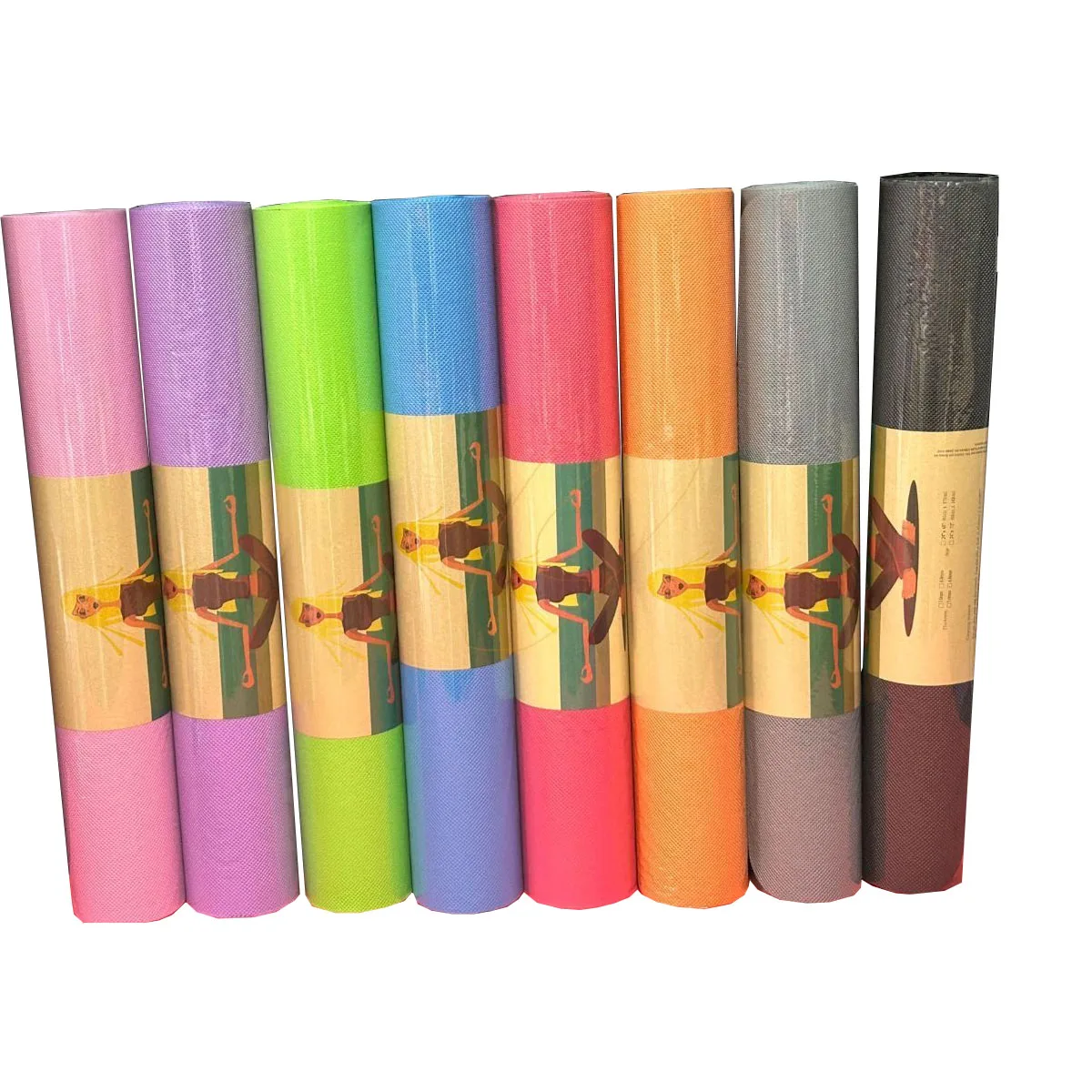 Fitness Gym Equipment Pink Eva Foam Yoga Mat Custom Eva Yoga Exercise Mats Logo Pilates Mat Yogamat