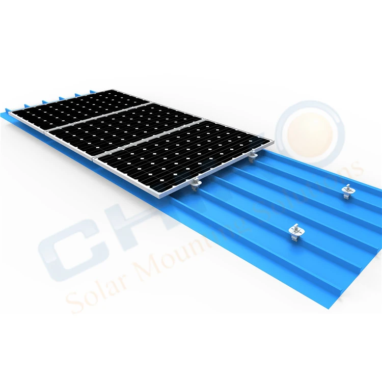 Antirust Trapezoid Metal Sheet Roof Railless Solar Structure Panel Mount with Australian Standard