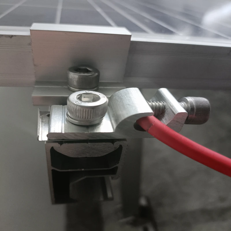 Good Quality New Arrivals Stainless Steel 304 Solar  Panel Mounting Grounding Lug