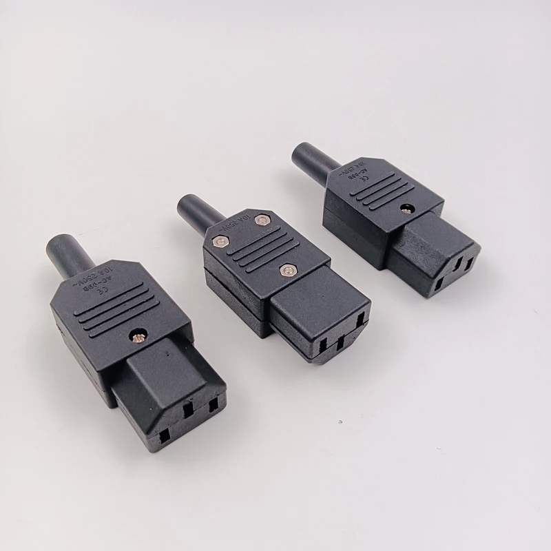 IEC 60320 C13 C14 C15 C19 Male Female Adapter Assembly Plug connectors