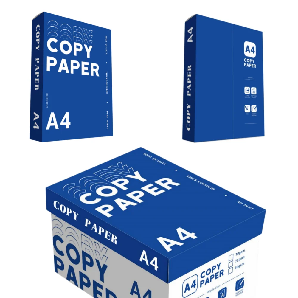 Копировальная бумага 80 г A4 70gsm 75 gsm размер письма 8 5x11 блестящая офисная копировальная от производителя