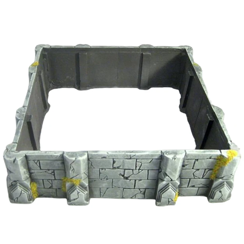 Custom fanfasy game 3D printed resin wargaming scenery ruined ancient temple scatter terrain miniature