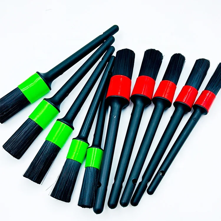 Customized Details Auto Cleaning Tools Plastic Handle Car Detailing Brush