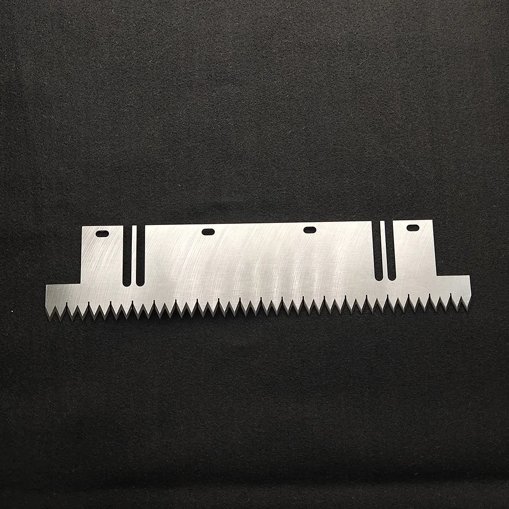 Изготовленный На Заказ прочный Упаковочный станок из быстрорежущей стали, перфорированный нож для пластиковых пакетов