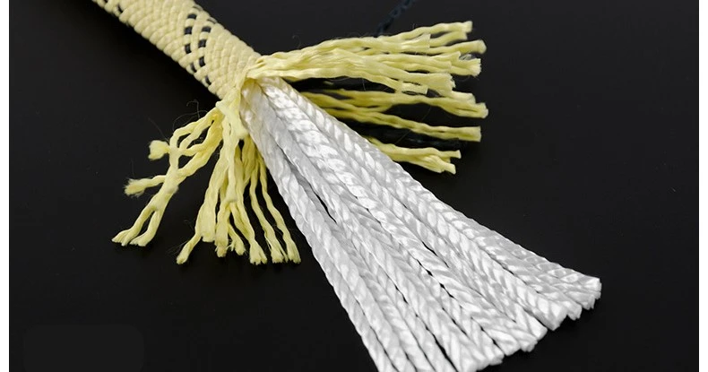 9mm 10mm Permanent Flame Retardant Double Braided Aramid Static Rope