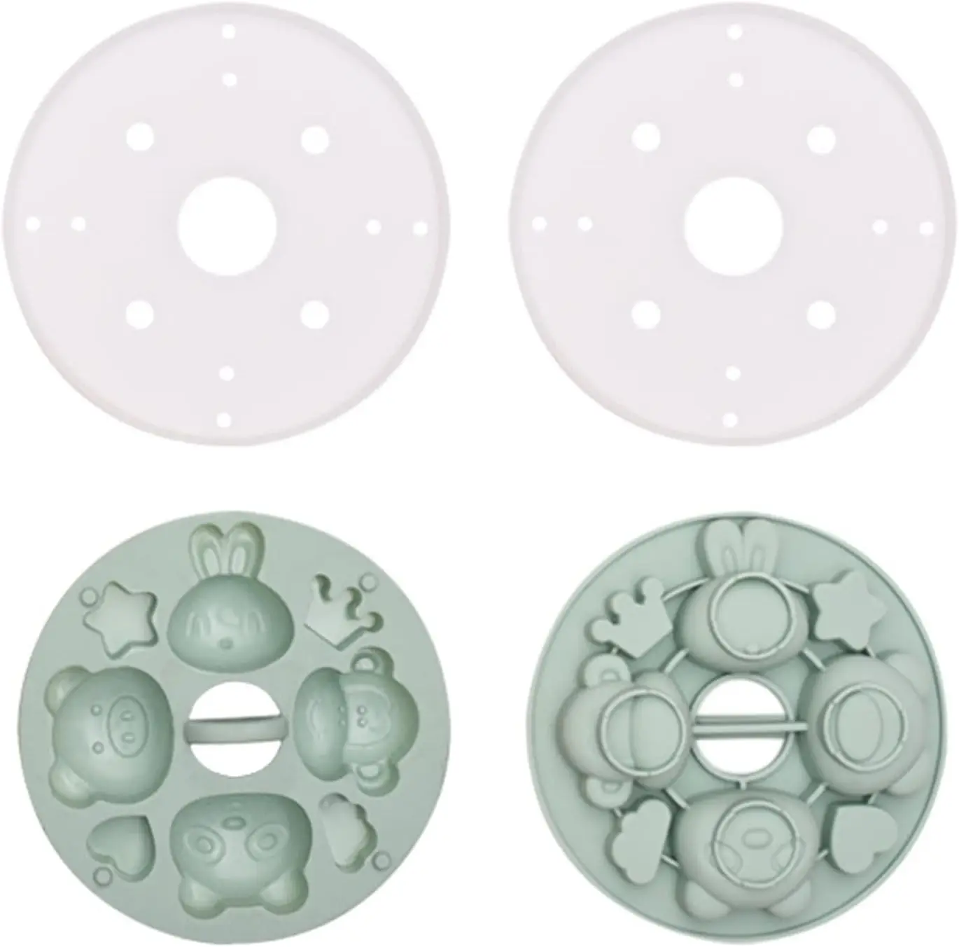 Kitchen Restaurant Baking Gadget Mould High/low Temperature Resistant Silicone Durable Jelly Chocolate Making Mold