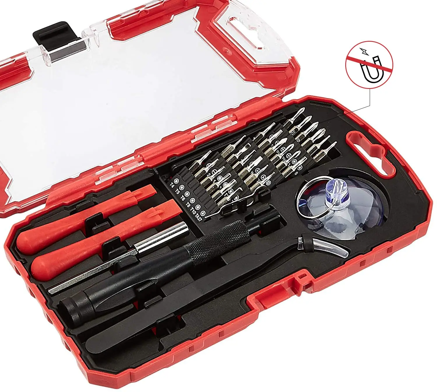 Factory OEM 32-Piece Speed-fit Magnetic Electronics Repair Screwdriver Set, Ideal for Working on Electric Appliances