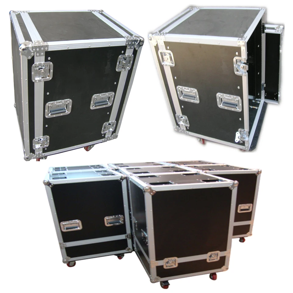 Алюминиевый профиль огнестойкий твердый корпус усилитель Полетный корпус с огнестойким твердым корпусом сценическое устройство переносной чехол с колесами