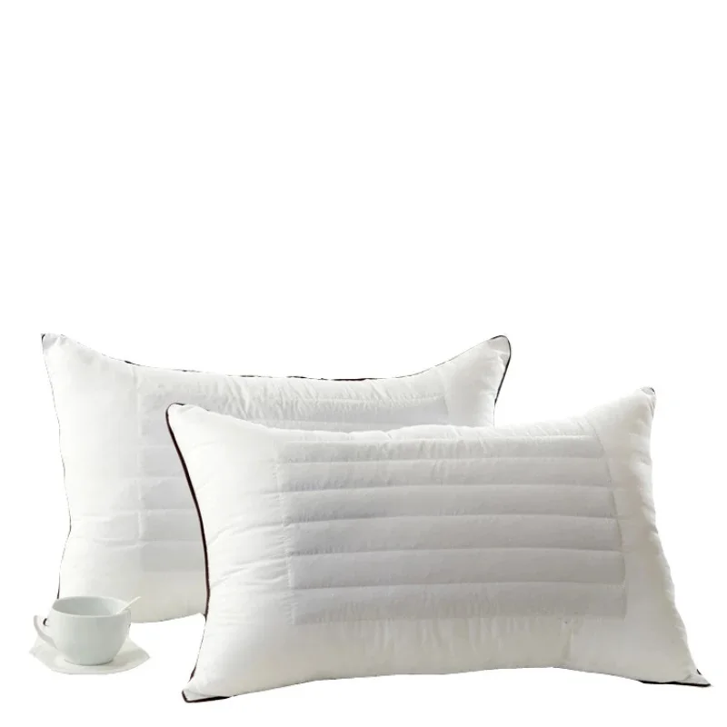 organic bedding cotton buckwheat hulls  pillow single double layer heath pillow