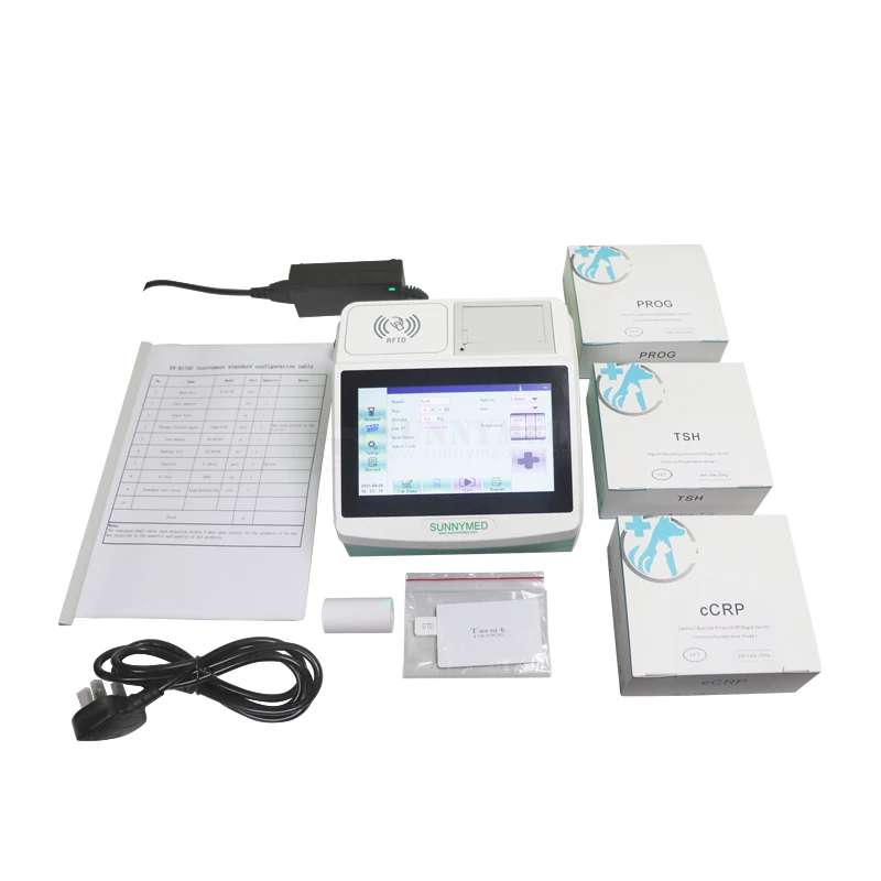 SY-B174V Dog Vet Progesterone test machine Canine Progestrone Analyzer POCT Immunofluoresence Quantitative Analyzer