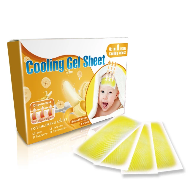 OEM/ODM Supply Type Free Samples Chinese Hot Top Selling Children Fever Cooling Gel Patch With Free Samples For Cure Baby