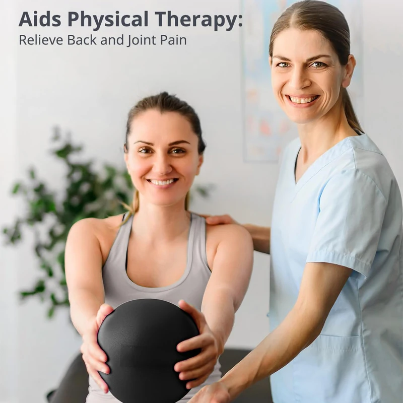 Hot sales factory direct manufacture yoga exercise custom honeycomb anti-burst  25cm mini pilates ball with logo