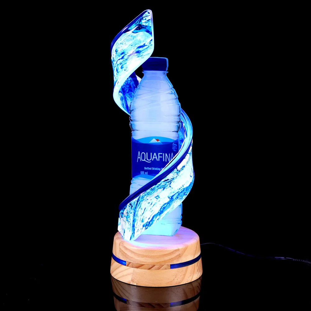 Напольная витрина для бутылки ликера на заказ/акриловая вина/витрина водки ciroc