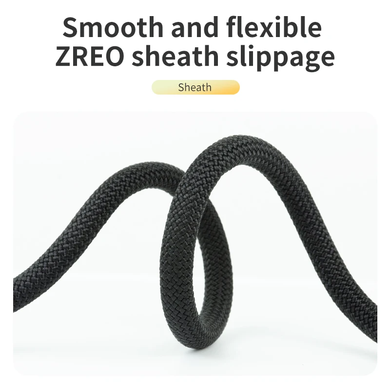 Outdoor Hunting Hiking Camping Boating Fishing Safety Rope Caving Engineering 14mm Nylon Static Climbing Rope