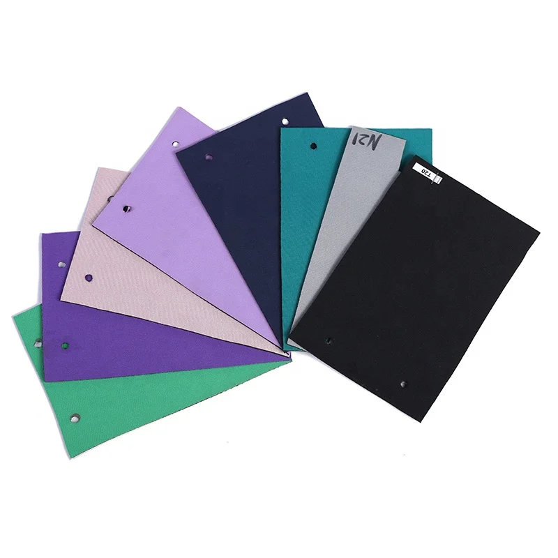 Eco-friendly Customized Colorful 3mm SBR SCR CR Neoprene Fabric