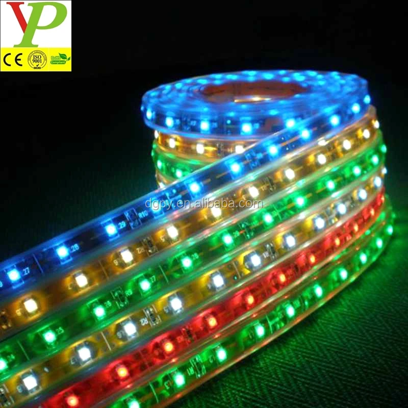 Red green blue white yellow purple RGB 5050 led tape flexible strip light LED Pool light waterproof DC24V IP68 led strip light