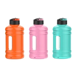 2.2L 75oz Amazon Hot Sale Gym PETG Bottle BPA Free Sports Fitness Water Jug