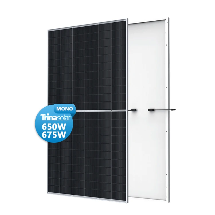 Trina Solar Panels 650w  655w 660w 665w 670w 675w Half Cell High Efficiency Solar Panels Trina Solar Panel