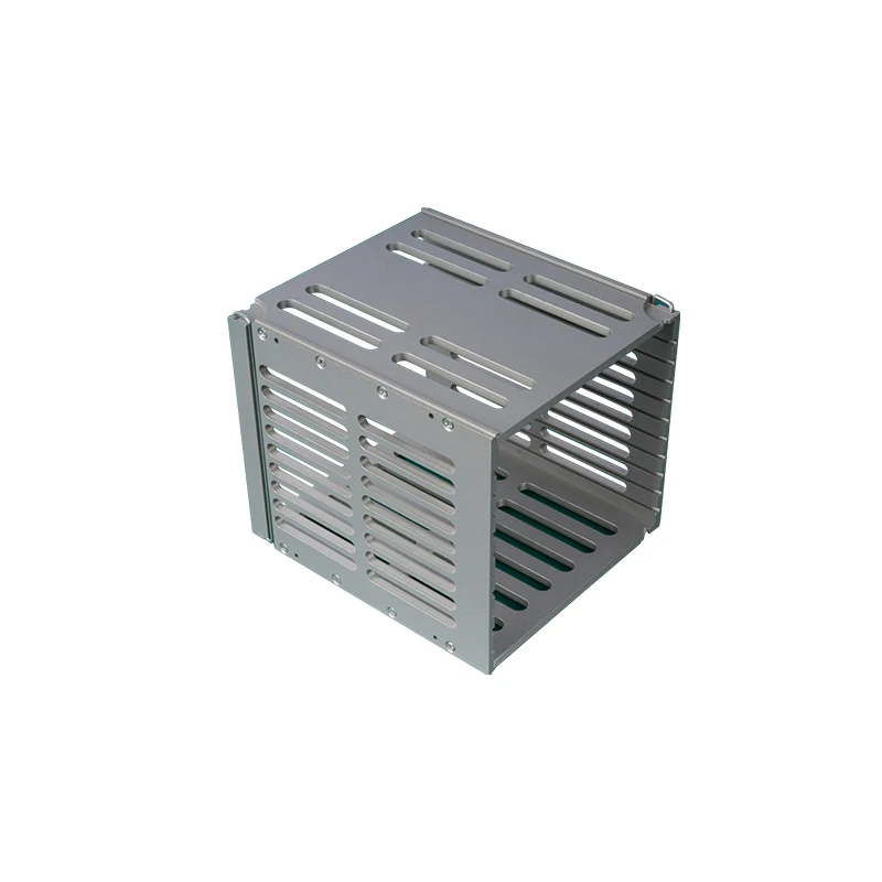 10 slots of BCB0062 assorted magazine stainless steel cassette sandblasting natural oxidation wafer magazine