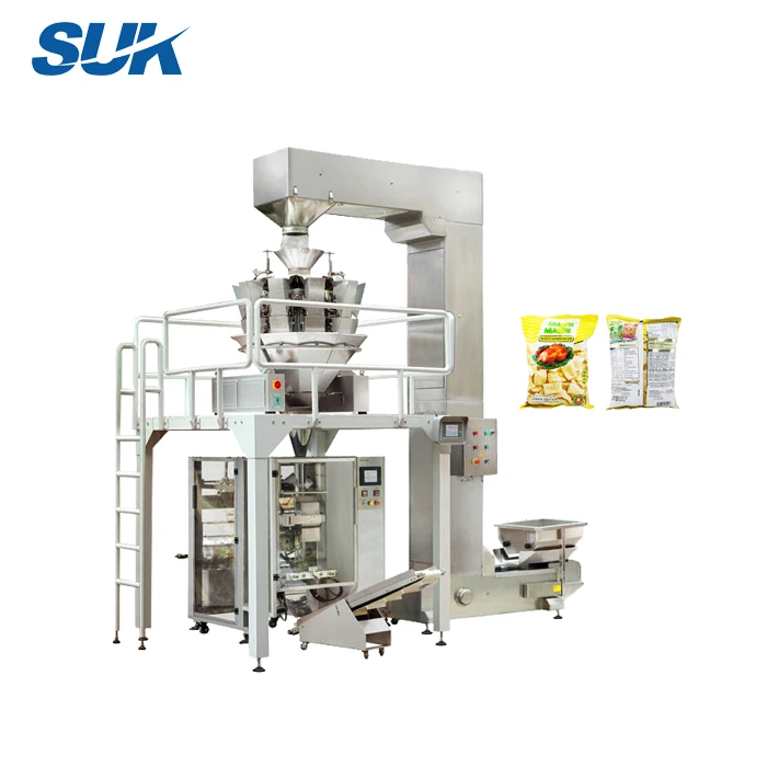 Лидер продаж, вертикальные картофельные чипсы/машина для упаковки кукурузы от производителя