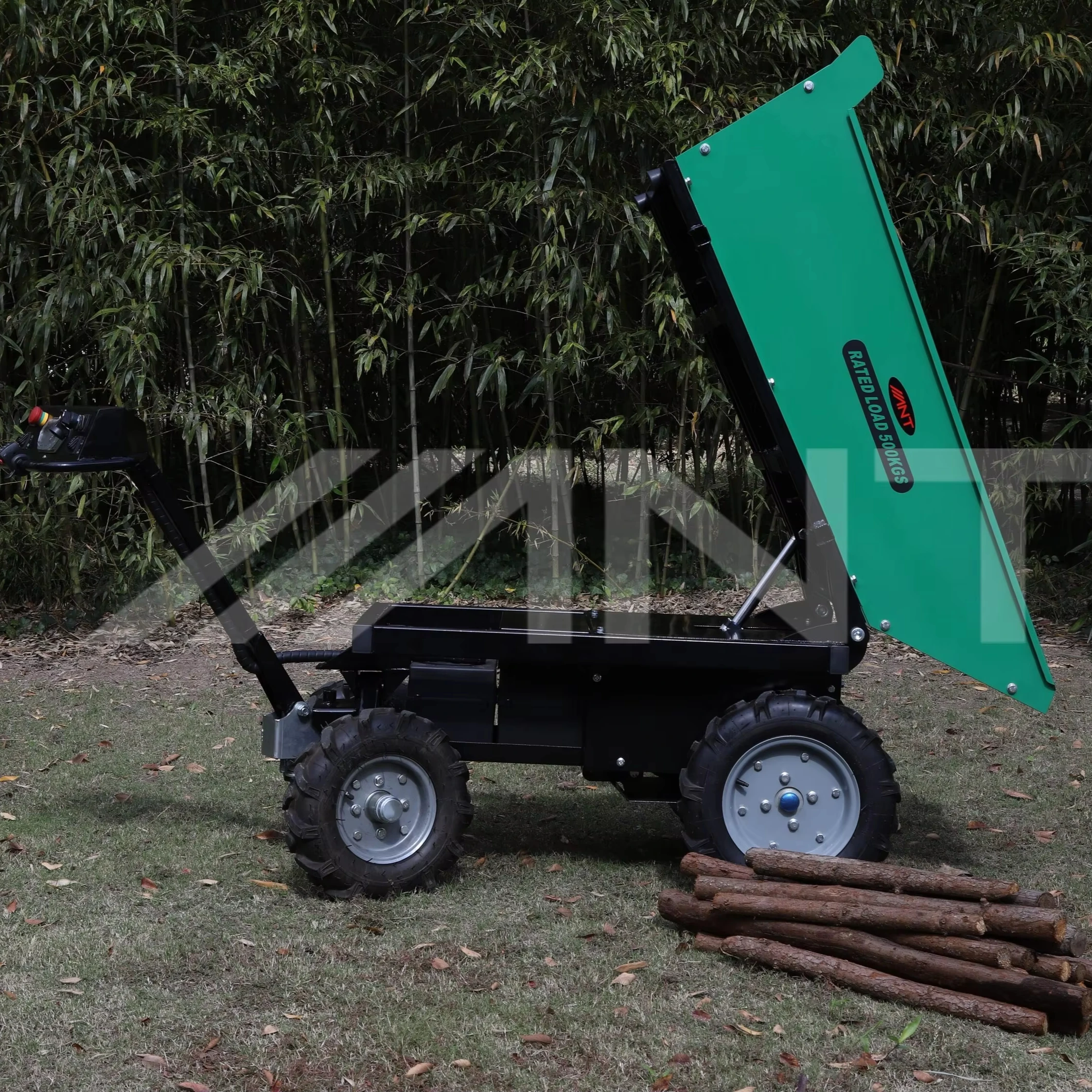 ANT NEW electric  track mini dumper barrow wheel for garden self-loading barrow eBY500