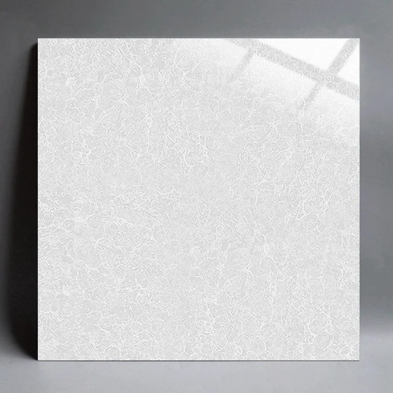 Factory Price bathroom 600*600 glazed marble  look slab peel and stick ceramic floor tiles for floor