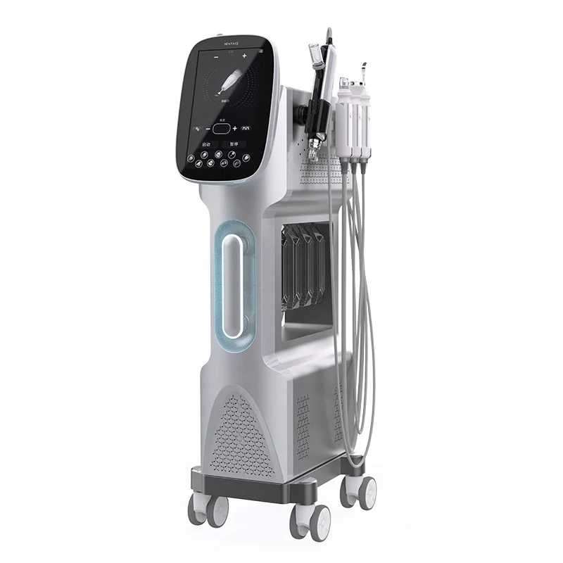 SY-HY14-9 9 In 1 Aqua Facial Machine Oxygen Jet Peel Deep Clean Skin Scrubber Whiten Moisturizing Hydra facial machine 2023