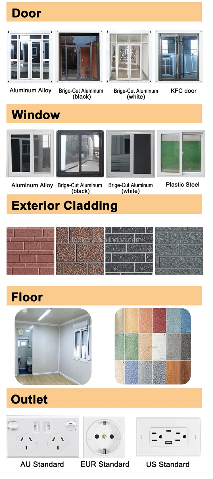 China Houses New 20ft Prefab House Interlock Brick Solar Kit Container Fabrication