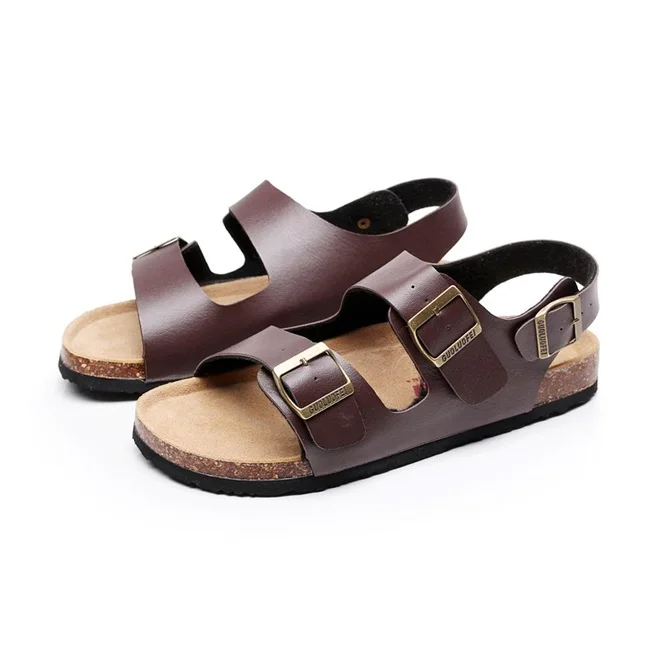 
Wholesale Custom 2020 Sandals for Women Shoes Women Low Price Women Sandals Slippers Slides Summer Beach Casual Shoes Brown Flat 