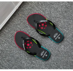 fashion summer  high quality flip flop beach casual shoes non-slide male slippers pvc slides for men