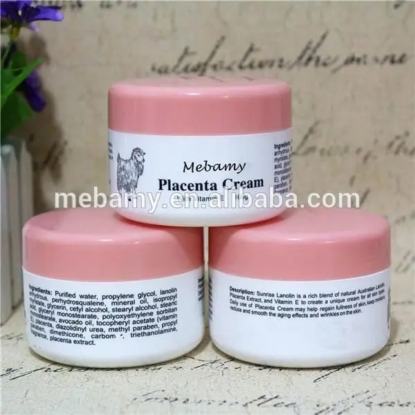 sheep placenta instantly skin bleaching cream for dark skin