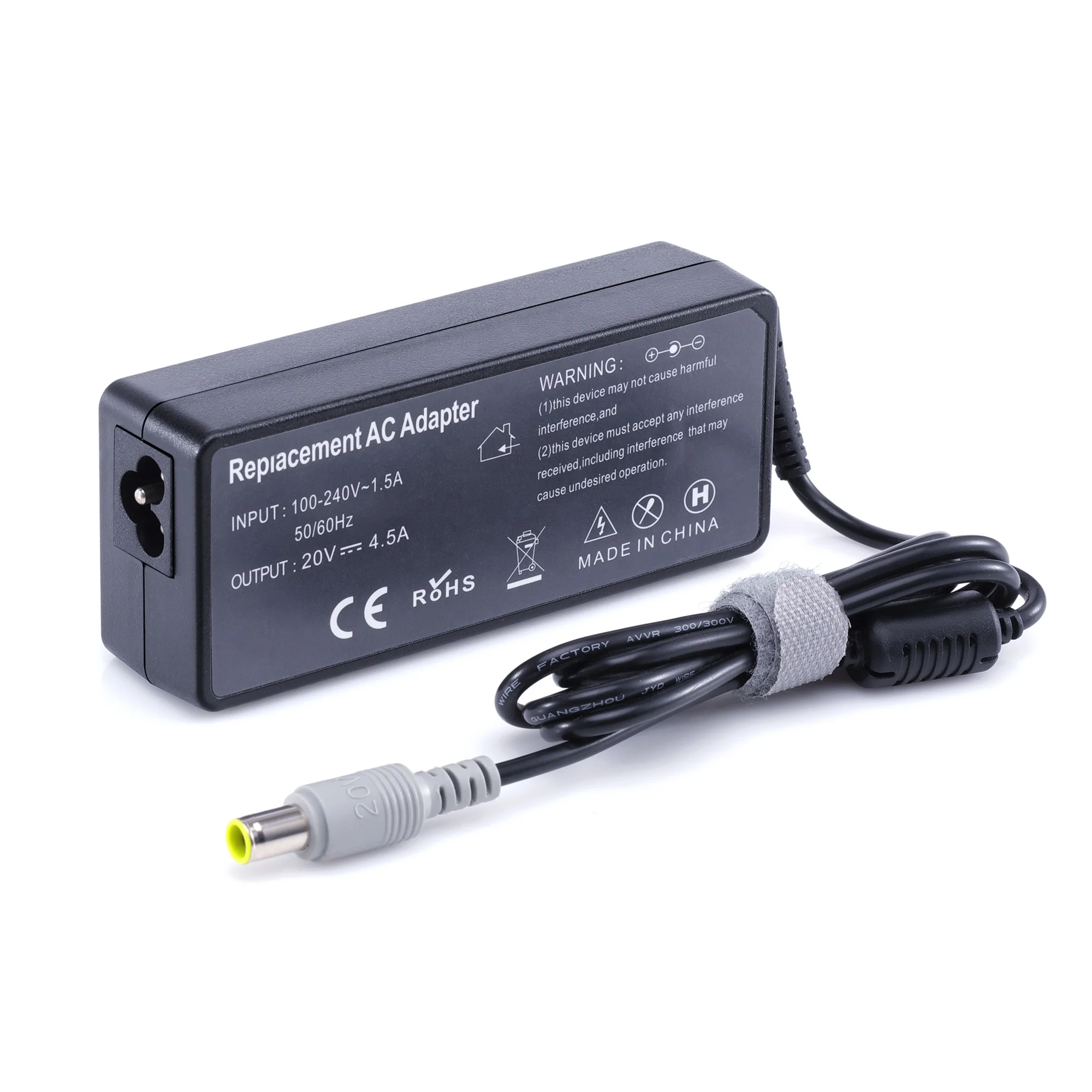 20V 4.5A 90W AC Adapter Battery Charger Power Supply For Lenovo Charger T60p T61p X60s X61s R60e R61i Z60m C100 C200 X300 Series