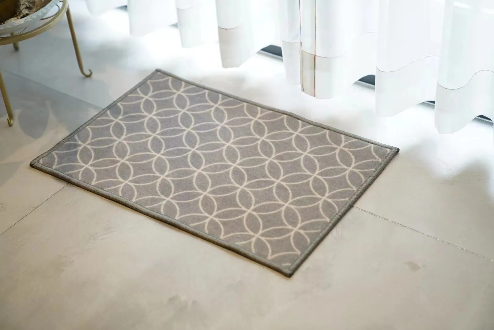 DONGWO Amazon Hot Selling Welcome Mat for Front Door Entrance Mat with Anti-Slip PVC Backing