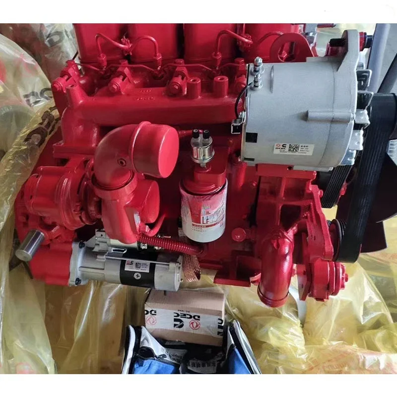excavator 4 cylinder 4BT diesel engine motor for cummins