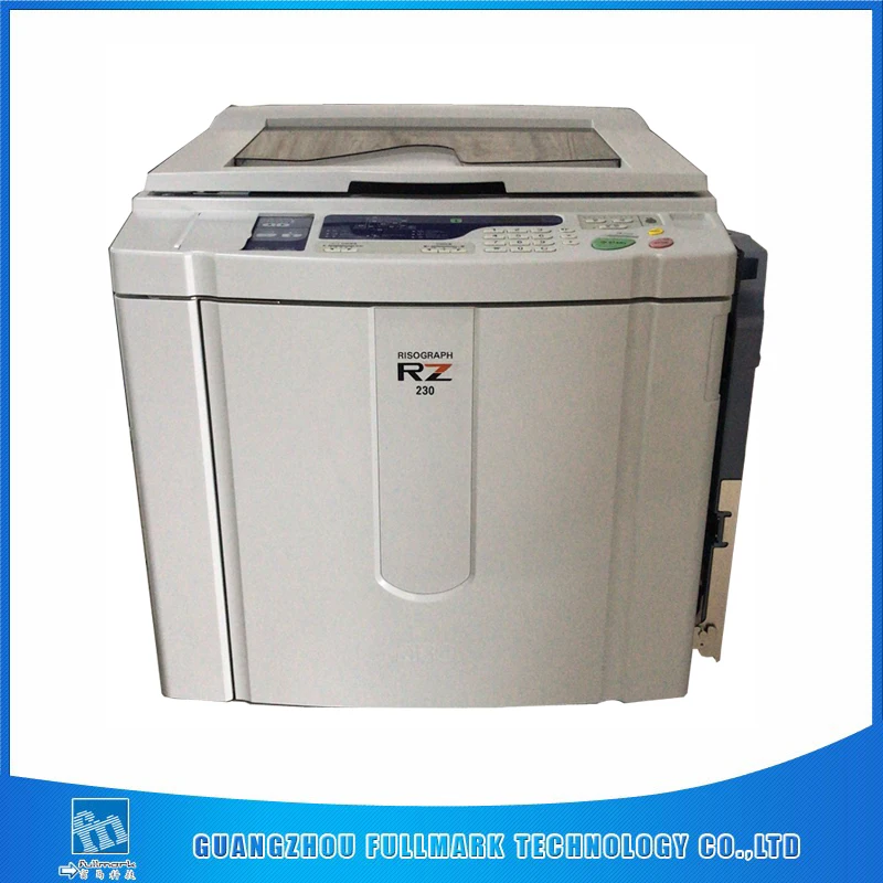 Подержанный Восстановленный risos машина rz230 B4 цифровой дубликатор risographs печатная