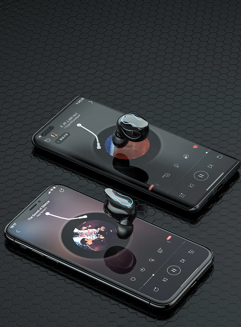 New Q32 TWS New Product Portable Mini Smart Touch Sports Waterproof Wireless Earbuds Tws Invisible Earbud Headphones