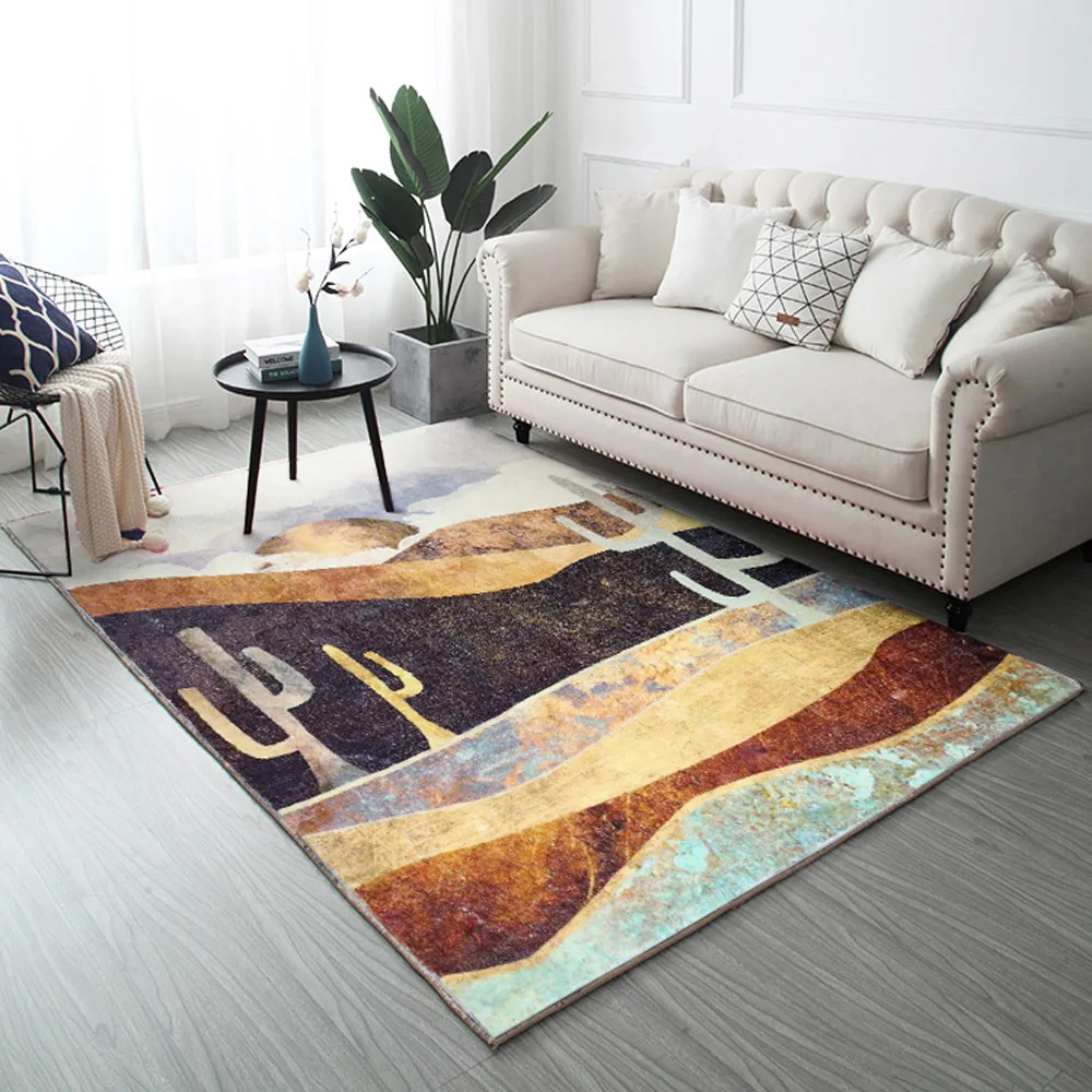 Large size new promotion handmade cashmere carpet for stock