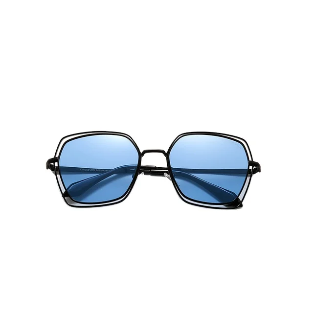 Очки KINGSEVEN поляризационные для мужчин и женщин элегантные модные дизайнерские солнечные аксессуары с двойной оправой 7020