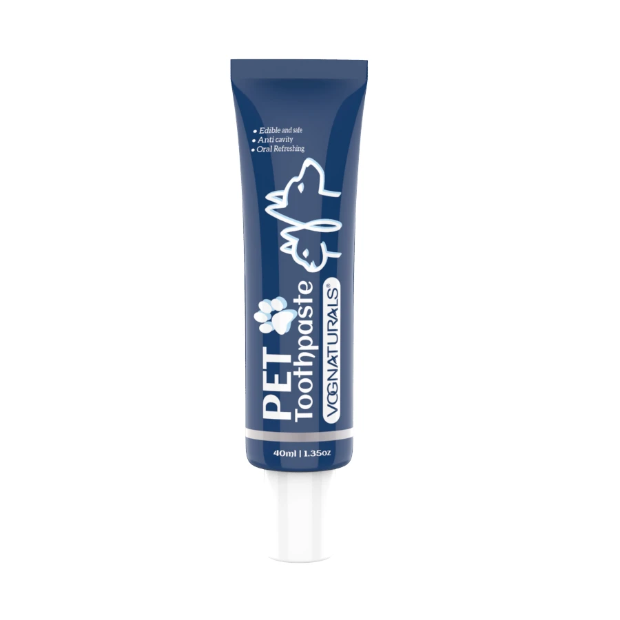 Private Label Natural Dog & Cat Dental Cleaning Tooth Paste, Breath Freshener Oral Care Pet Toothpaste