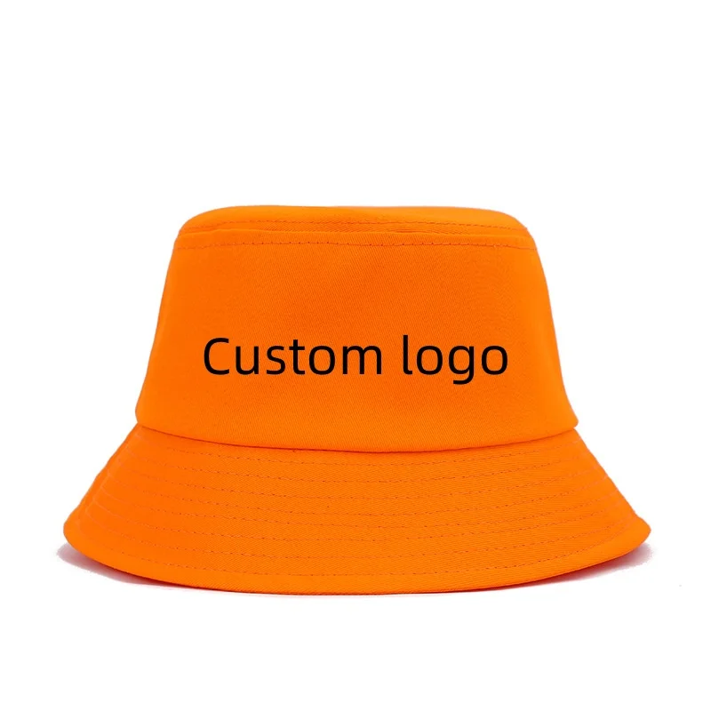 Unisex Summer Sunscreen Bucket Hat Customized Outdoor Fishing Hat for Kids Men and Women-Wholesale Cotton Fisherman Hat