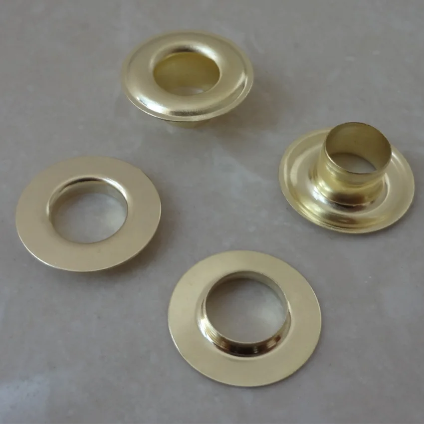 12mm brass eyelets