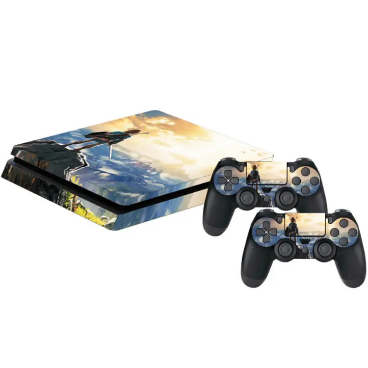 Funny Cartoon by Mr Wonderful Skin PS4 Console and 2 Controller Vinyl Skin Sticker Cover Set Protective for Playstation 4 Gaming
