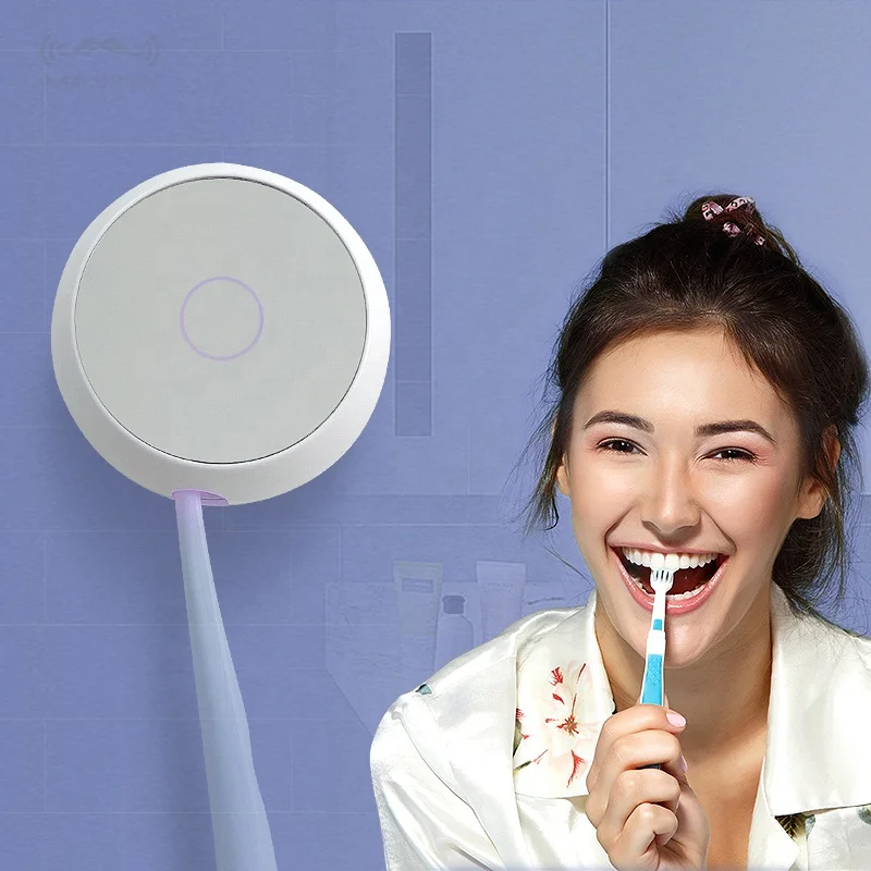 new travel size mini best magnet adsorption wall mounted tooth brush sterlizer portable toothbrush sanitizer uvc sterilizer