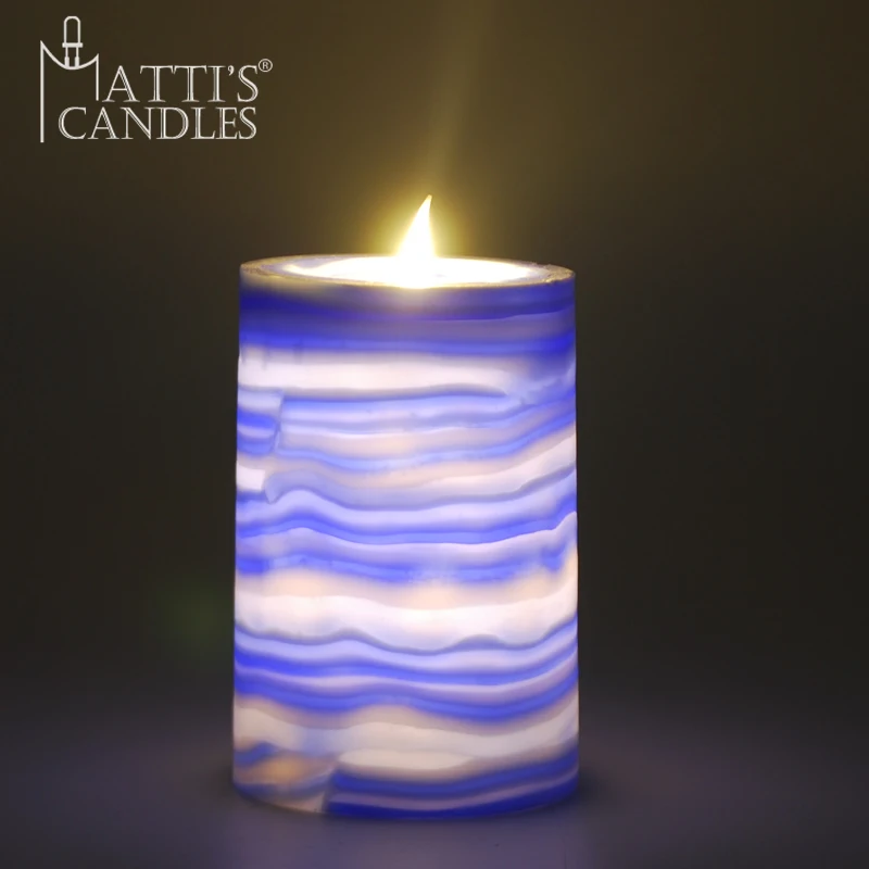 New hot products on the market battery powered flameless led pillar candle acrylic led candle