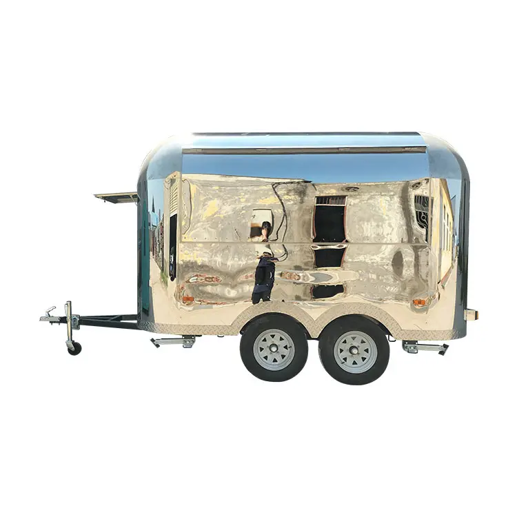 Pizza Hot Dog Ice Cream Airstream Food Truck Food Trailer Food Vending Car For Sale In USA